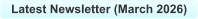 Latest Newsletter (March 2026)
